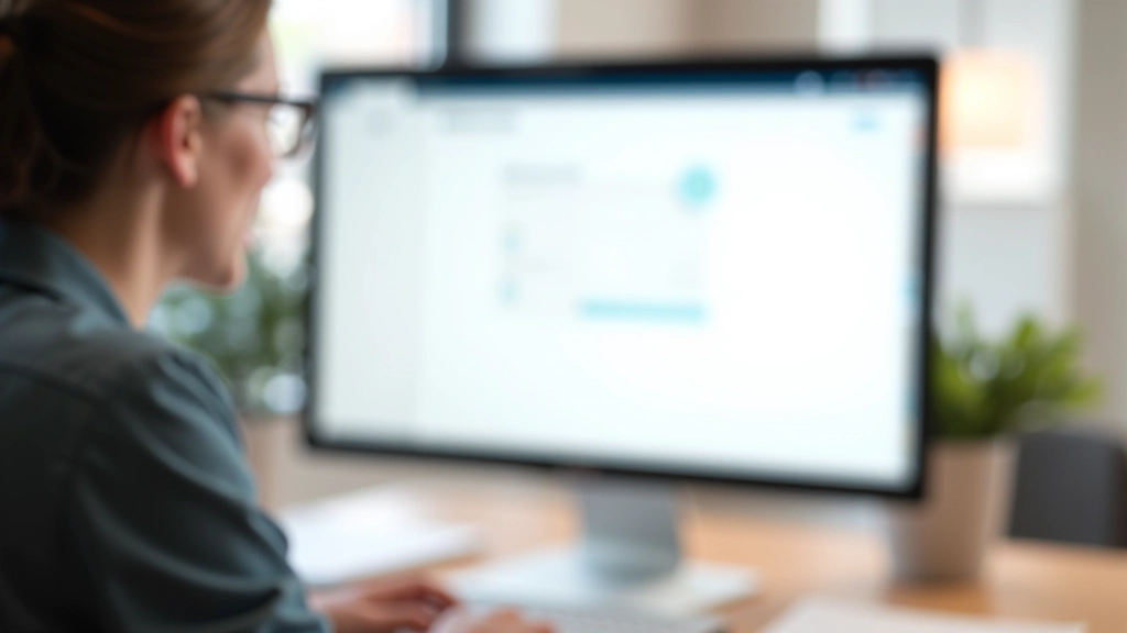 Design systeem documentatie op beeldscherm