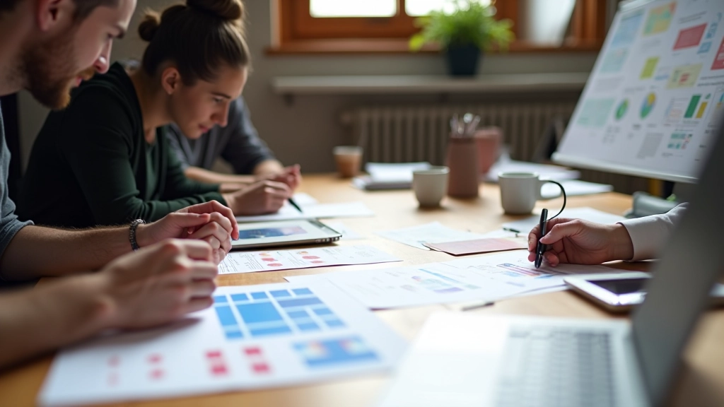 Team werkt samen aan design systeem